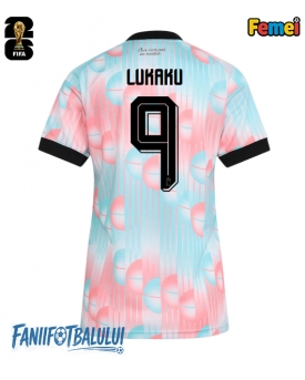 Belgia Romelu Lukaku #9 Echipament de Fotbal Replică Mondial 2026 Femei Deplasare